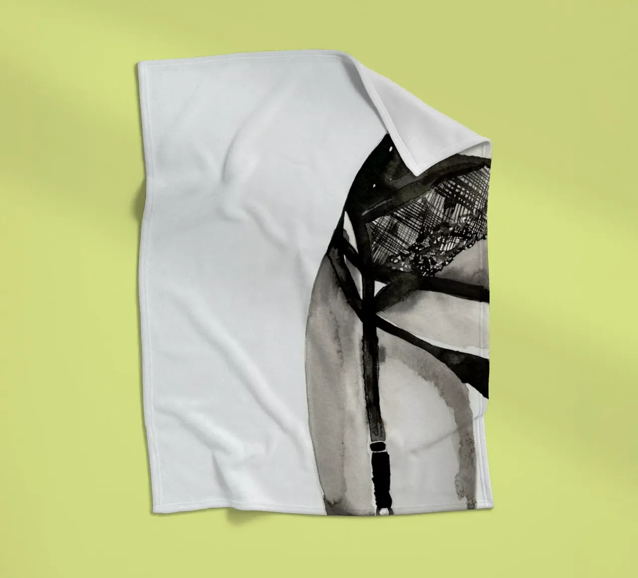 Halfway to Eight Points fleece blanket by Victoria Verbaan