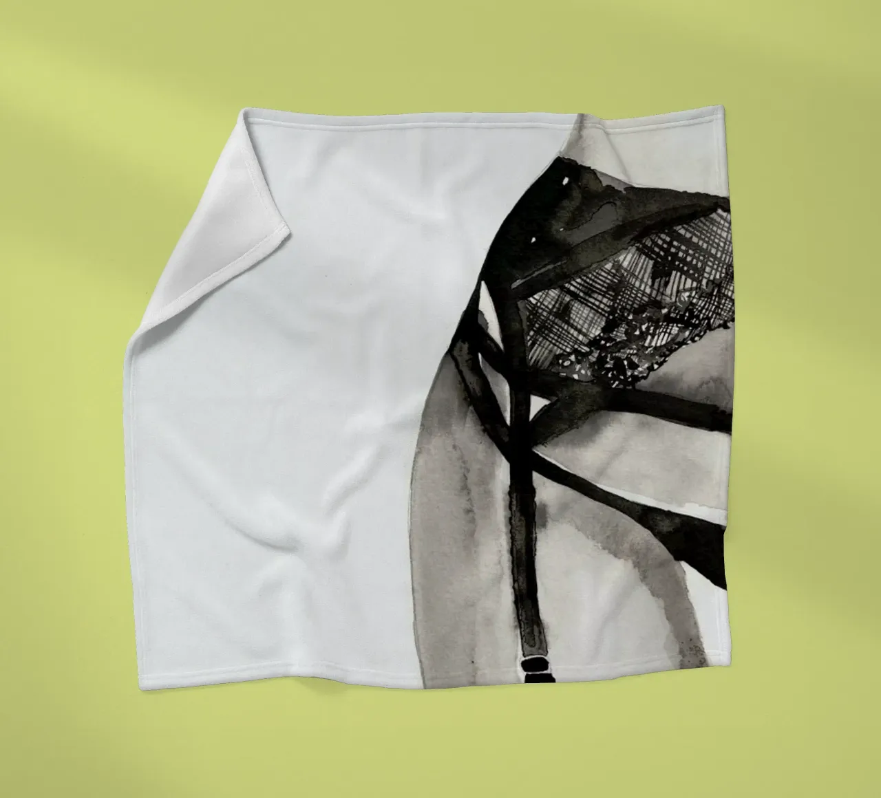 Halfway to Eight Points fleece blanket by Victoria Verbaan