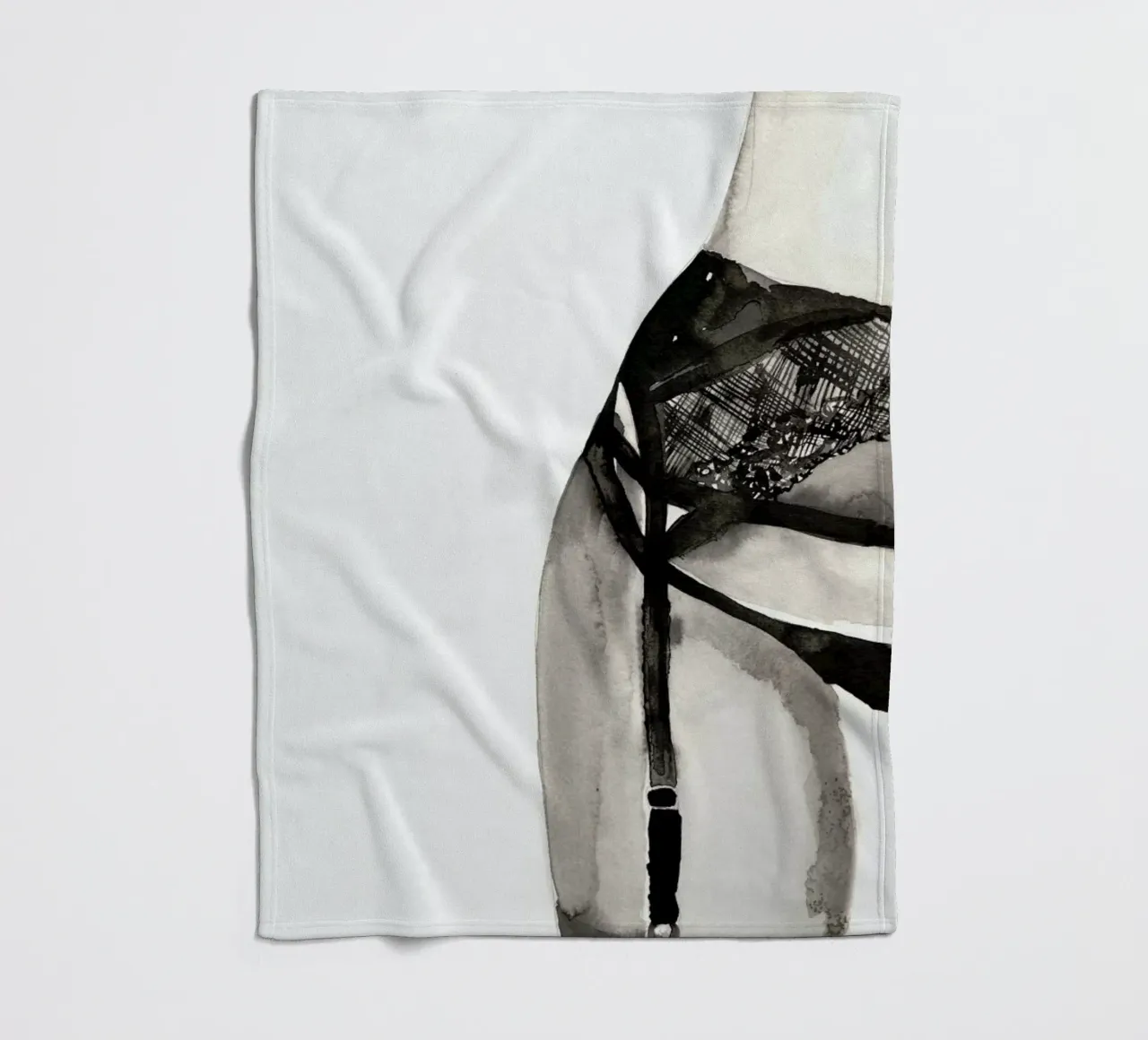 Halfway to Eight Points fleece blanket by Victoria Verbaan