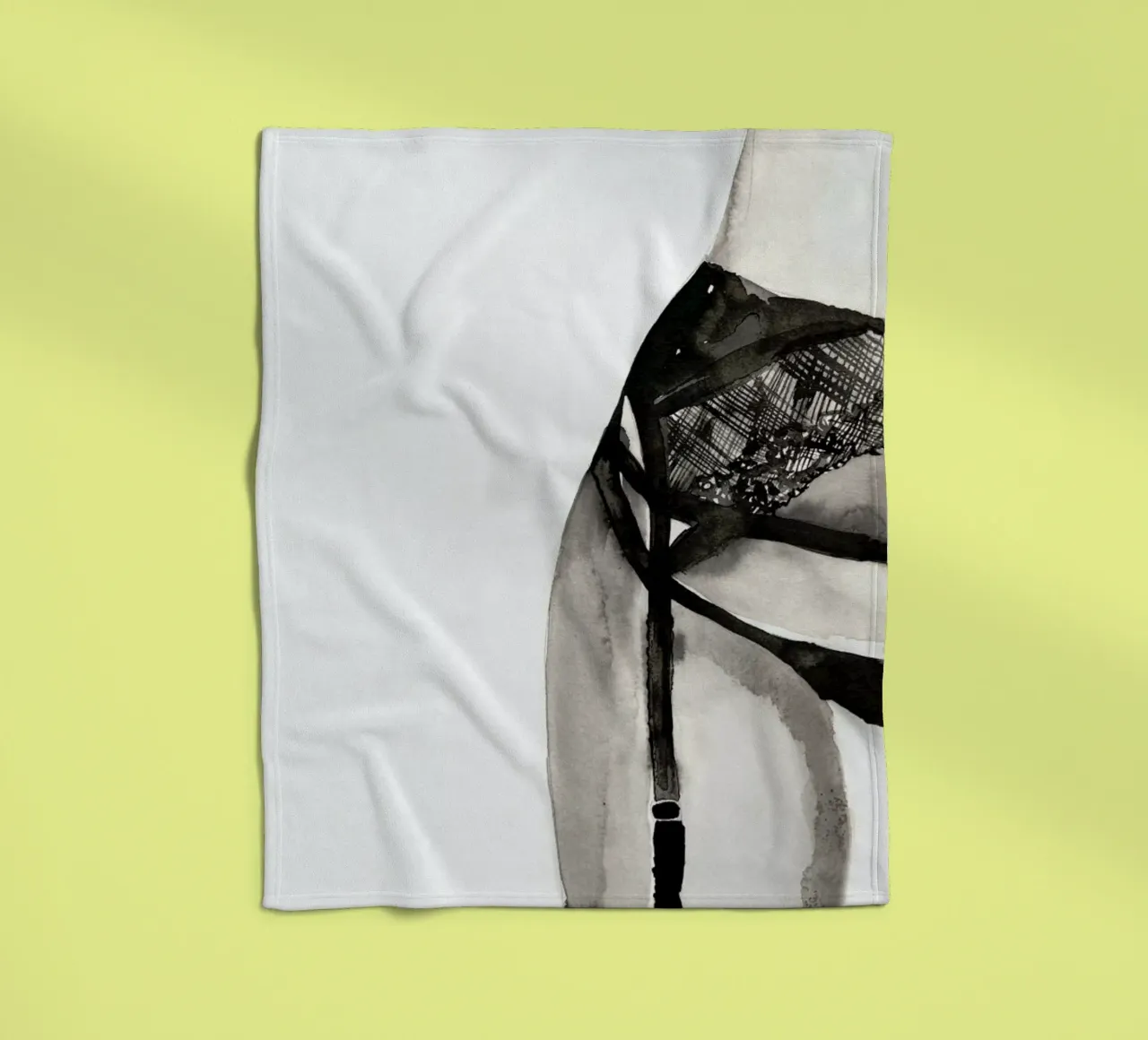 Halfway to Eight Points fleece blanket by Victoria Verbaan