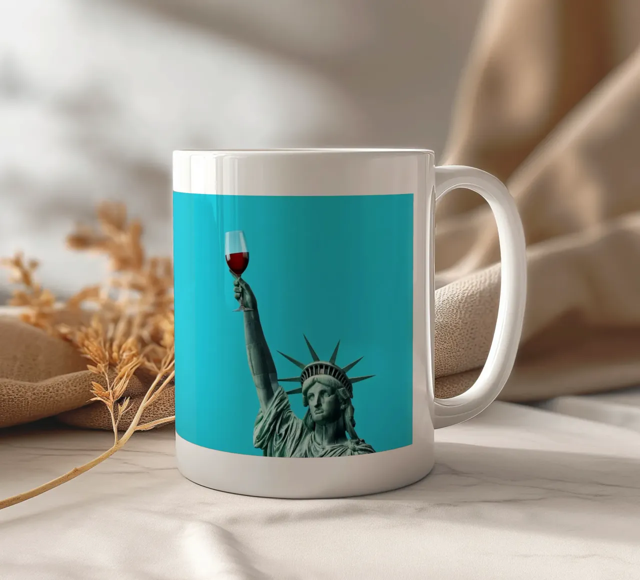 Libertà di bere tazza in ceramica da 360brain