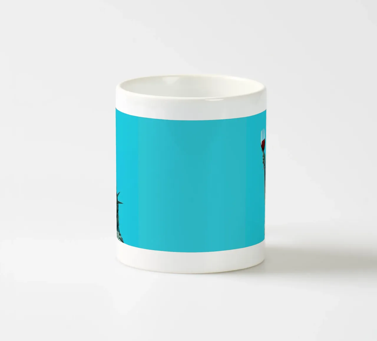 Libertà di bere tazza in ceramica da 360brain