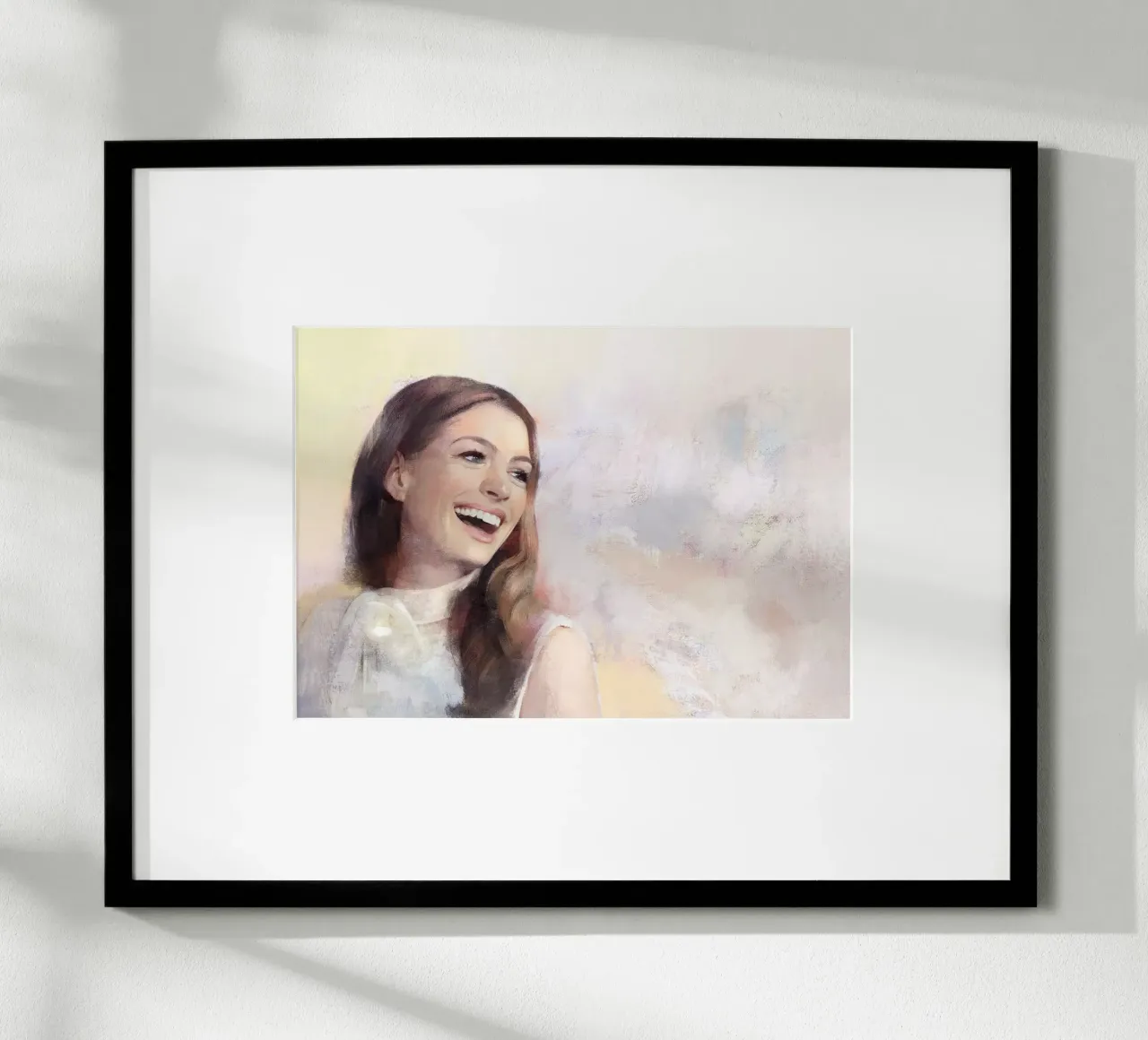 Anne Hathaway - Grazia in movimento poster da Artascy Art