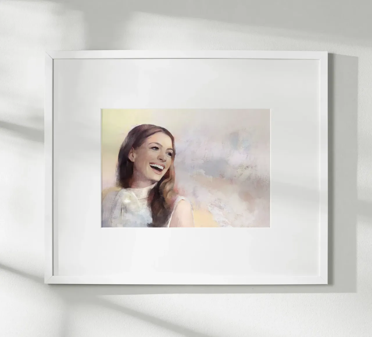 Anne Hathaway - Grazia in movimento poster da Artascy Art