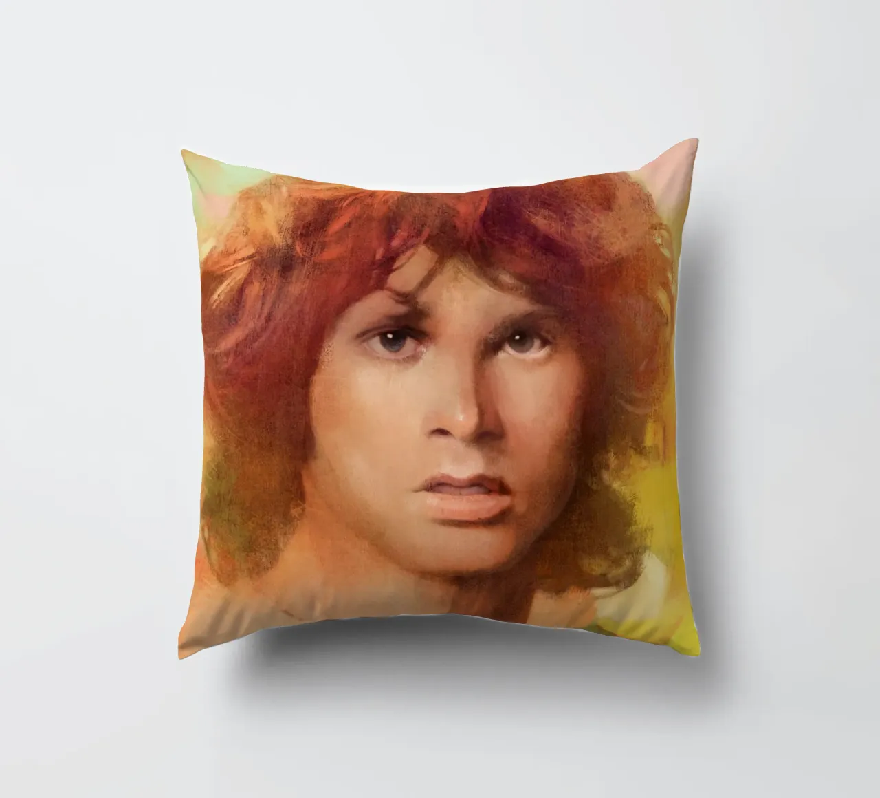 Jim Morrison - Poeta mistico cuscino da Artascy Art