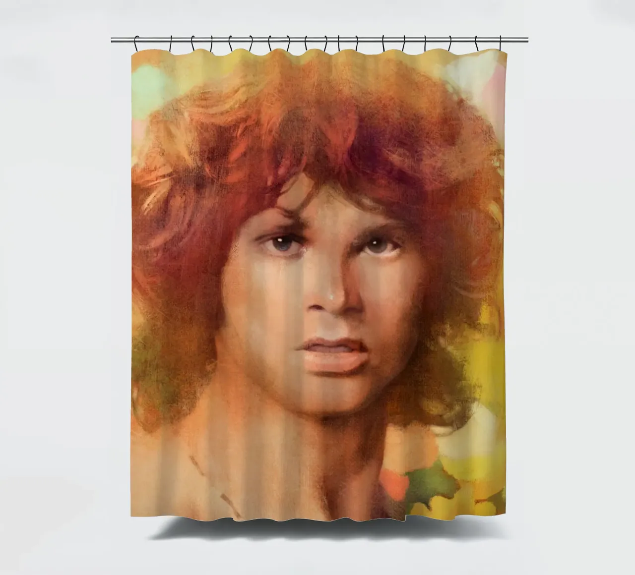 Jim Morrison - Poeta mistico tenda da doccia da Artascy Art