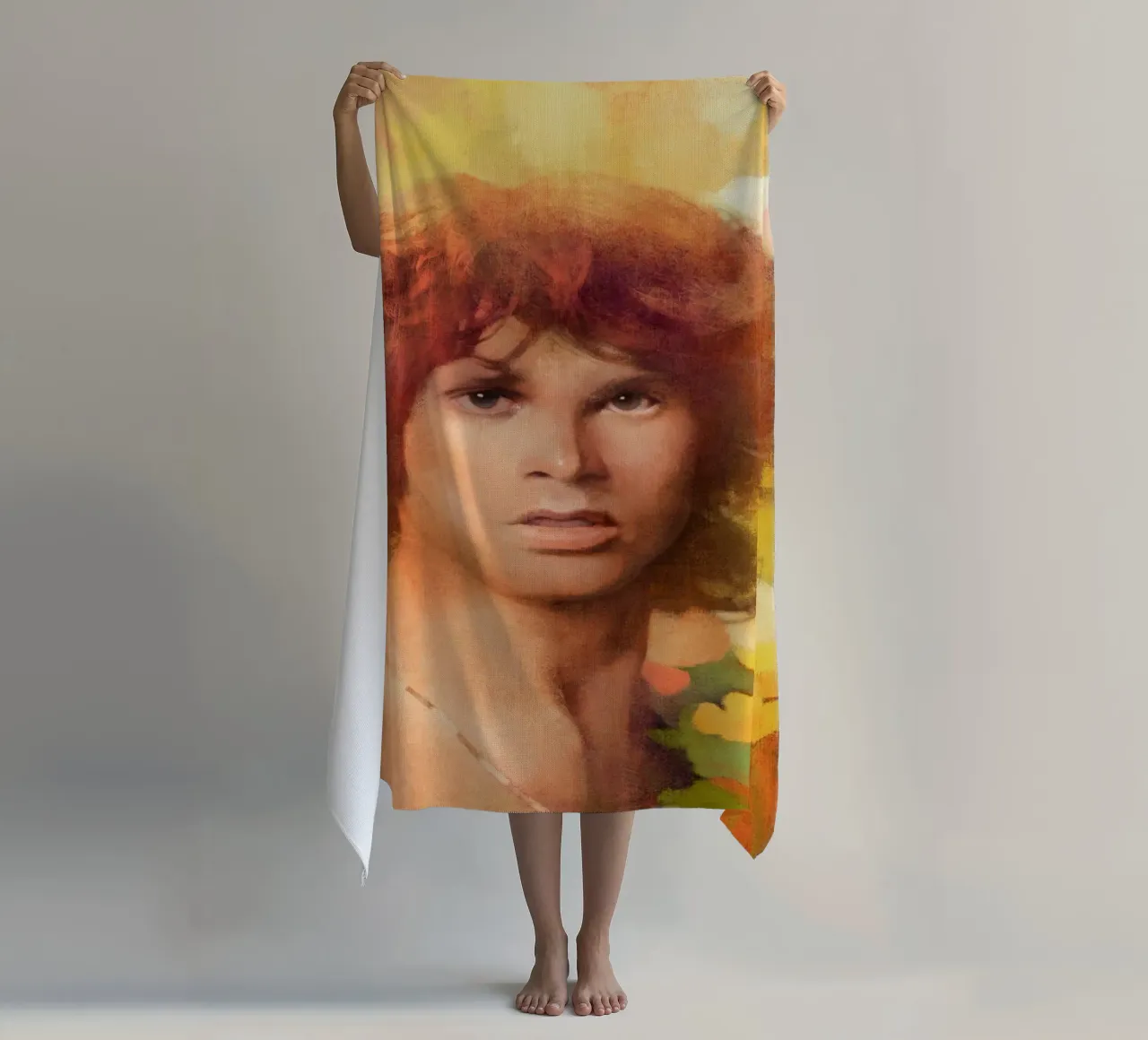 Jim Morrison - Poeta mistico telo mare da Artascy Art