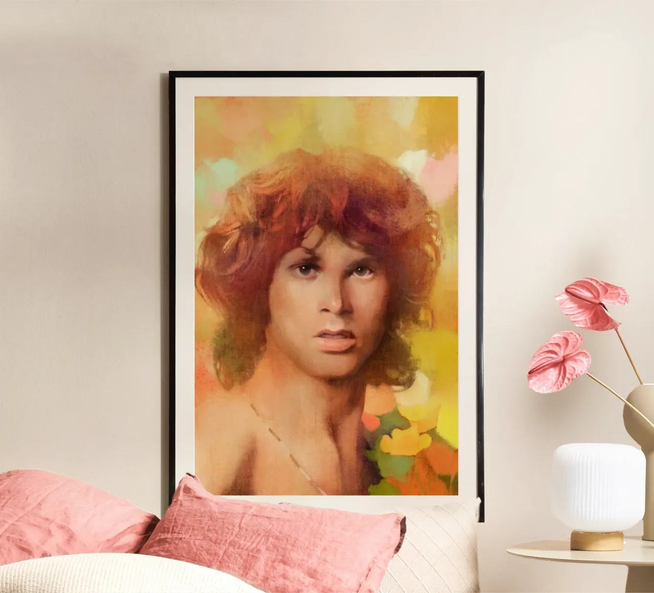 Jim Morrison - Poeta mistico carta hahnemühle da Artascy Art