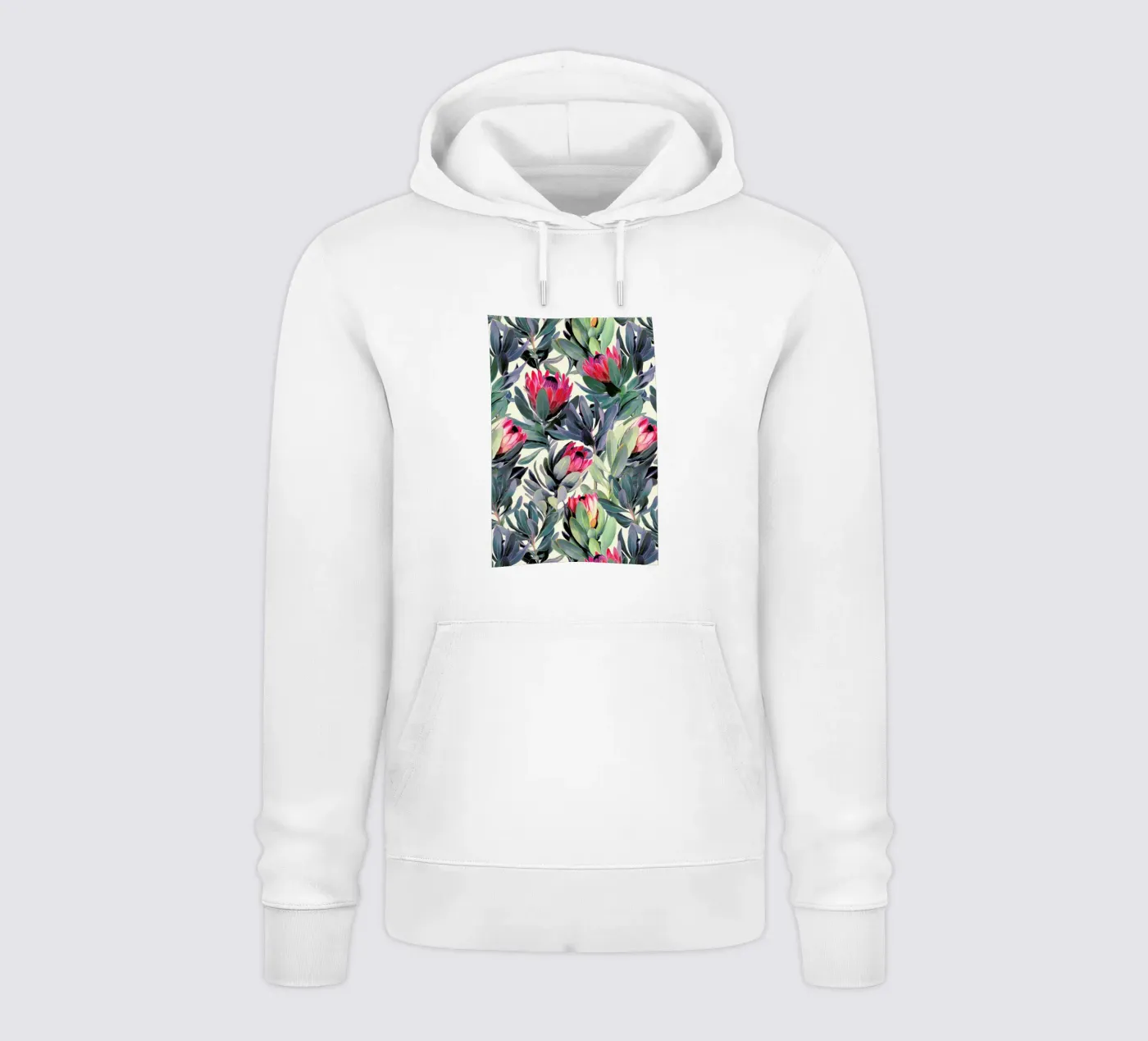 Painted Protea Pattern hoodie van Micklyn Le Feuvre