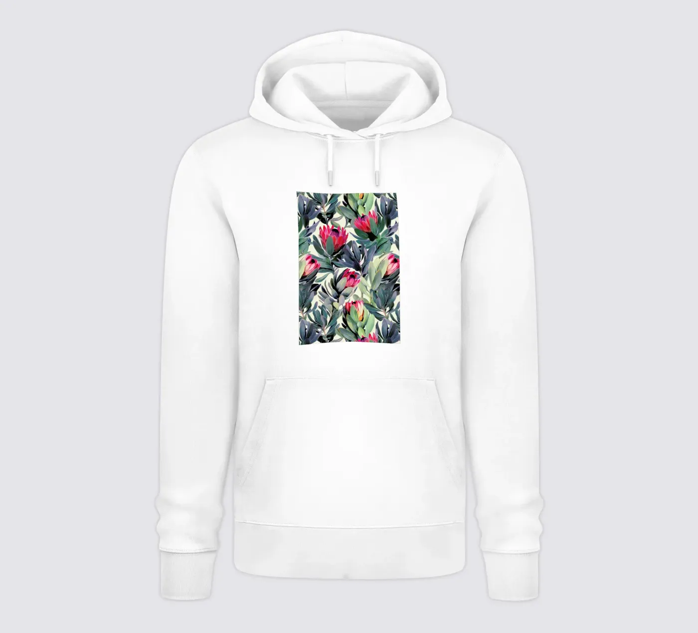 Painted Protea Pattern hoodie van Micklyn Le Feuvre