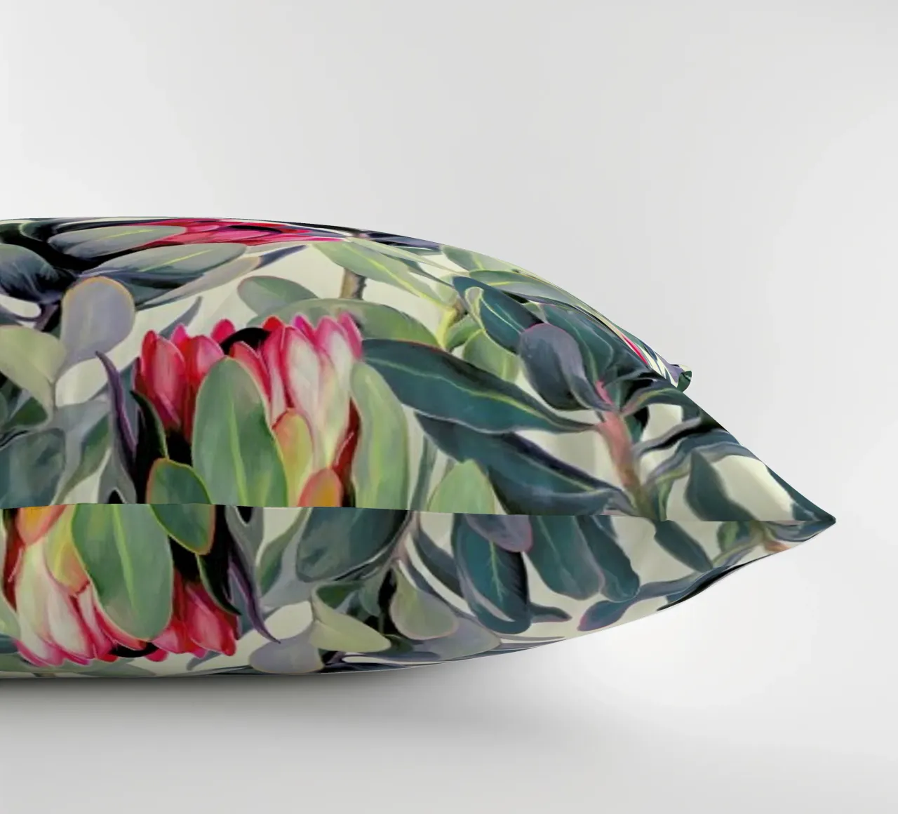 Painted Protea Pattern cuscino da Micklyn Le Feuvre