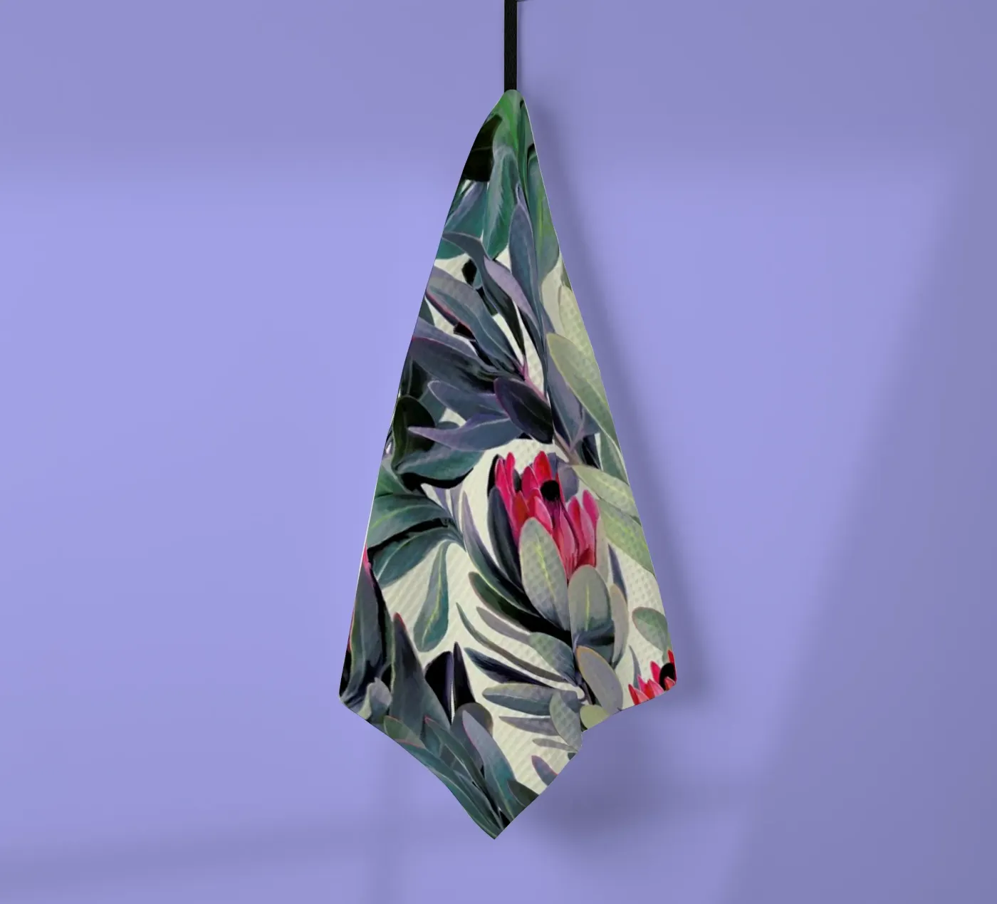 Painted Protea Pattern Geschirrtuch von Micklyn Le Feuvre