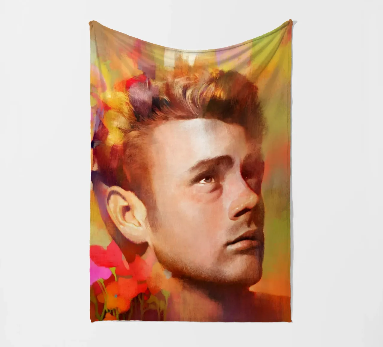 James Dean - Eterno ribelle coperta in pile da Artascy Art
