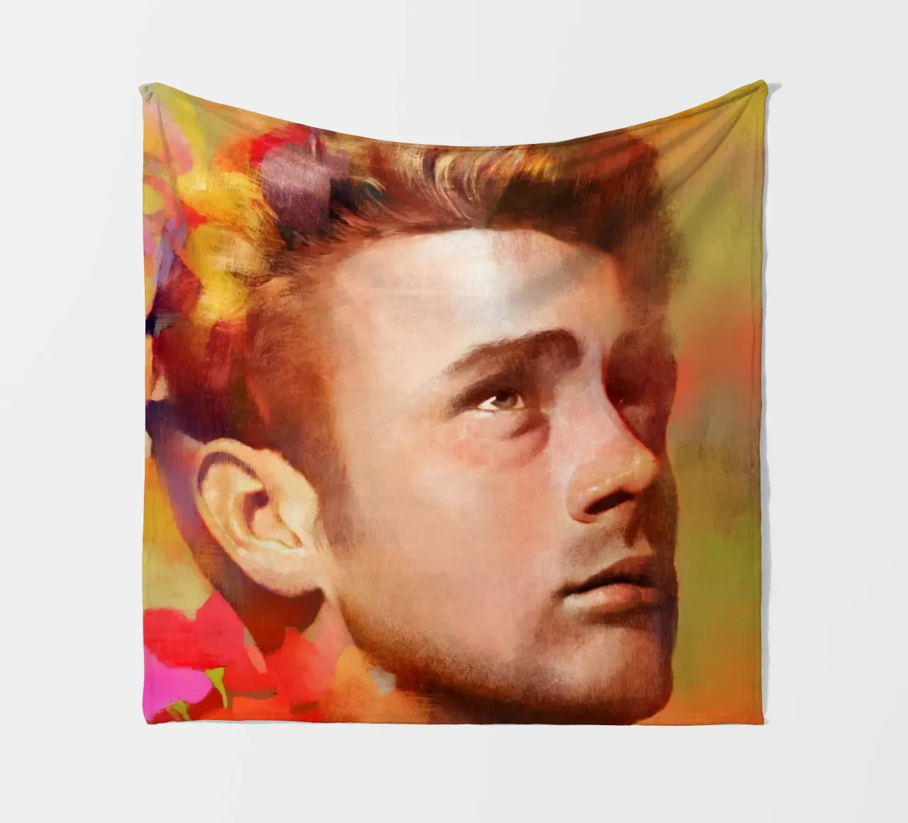 James Dean - Eterno ribelle coperta in pile da Artascy Art