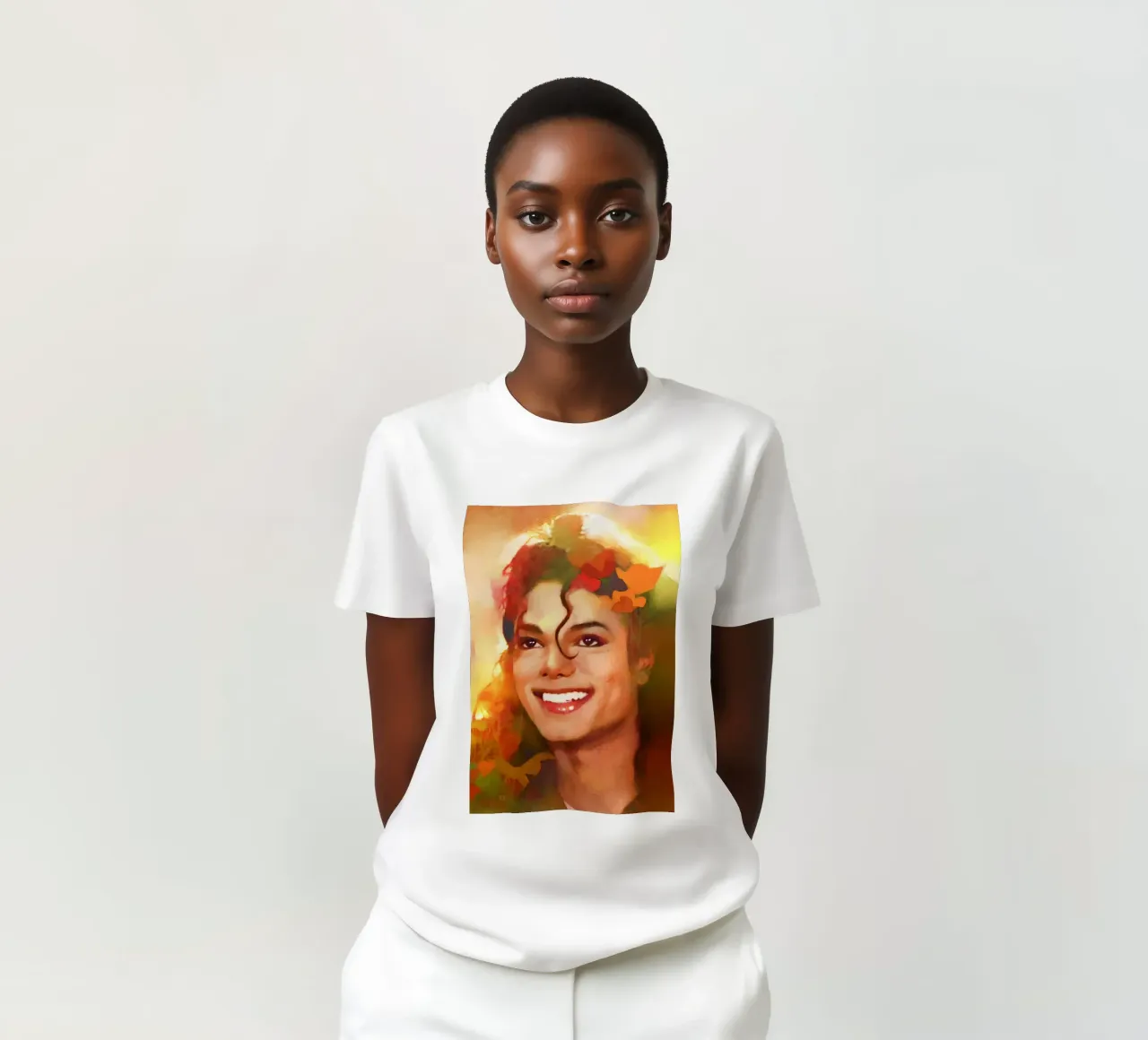 Michael Jackson - A Sad Perfectionist t-shirt by Artascy Art