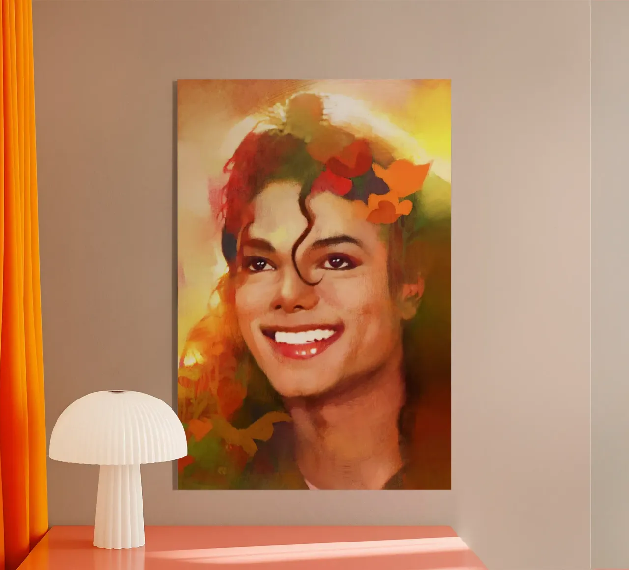 Michael Jackson - Un triste perfezionista plexiglass da Artascy Art