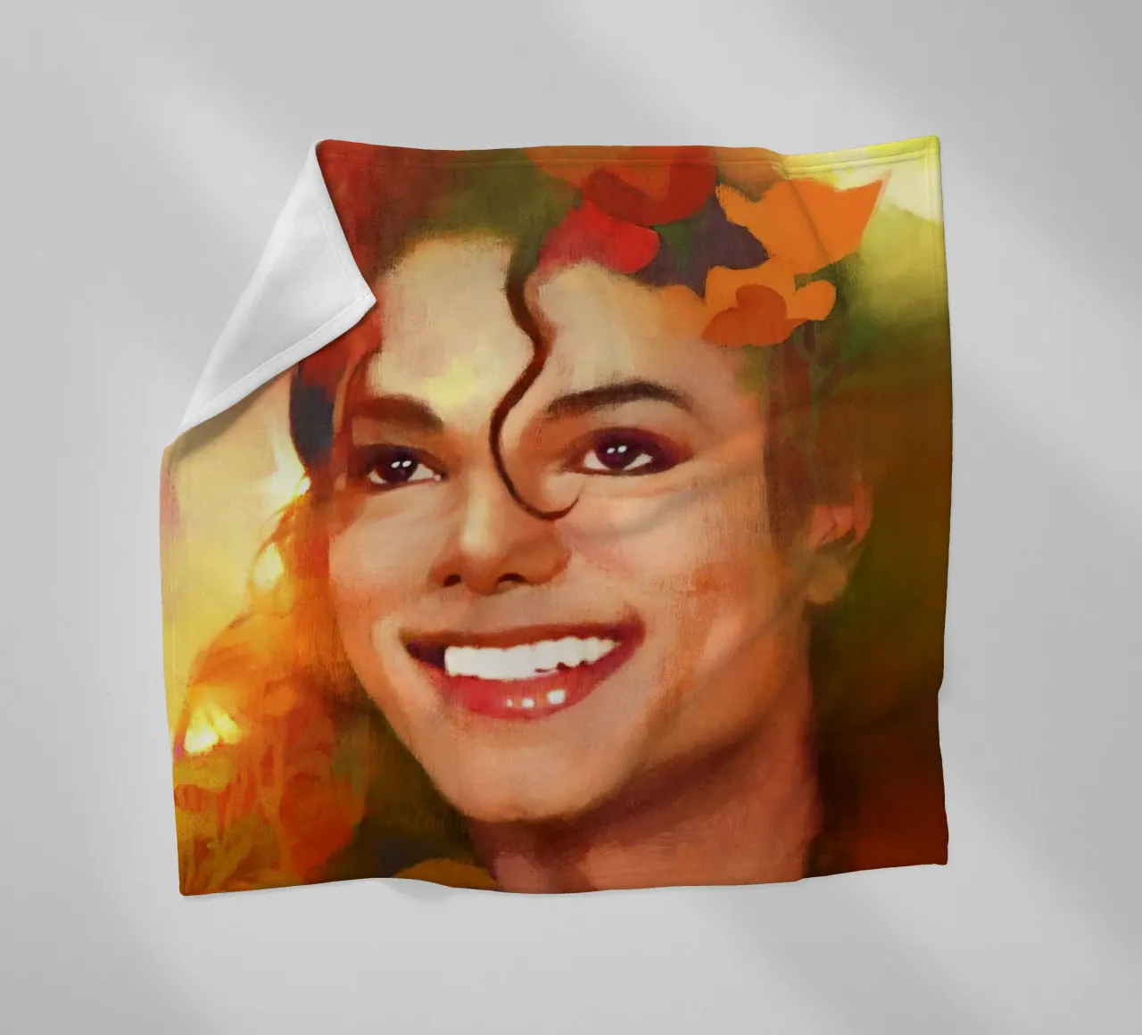 Michael Jackson - Un triste perfezionista coperta in pile da Artascy Art