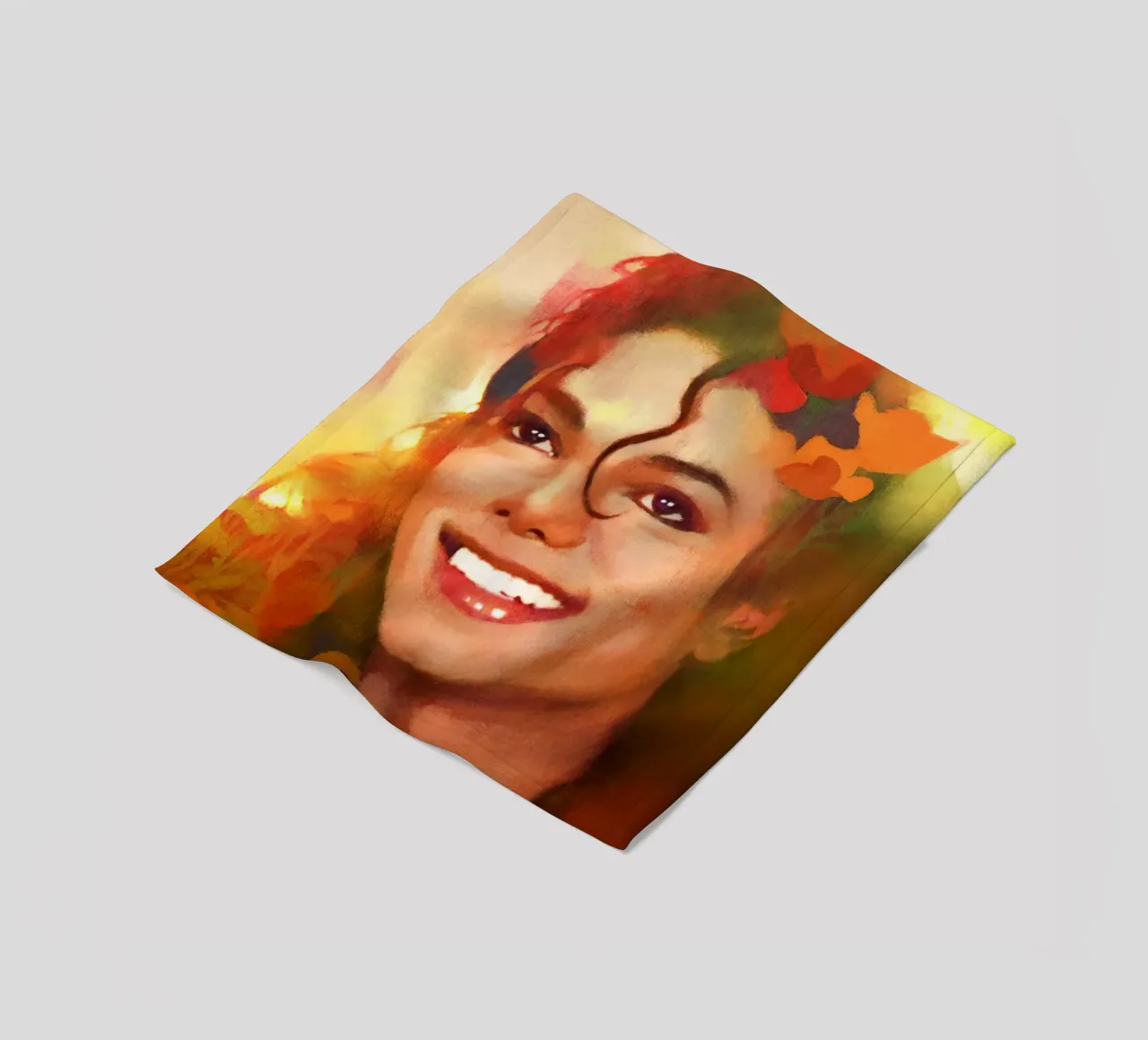 Michael Jackson - Un triste perfezionista coperta in pile da Artascy Art