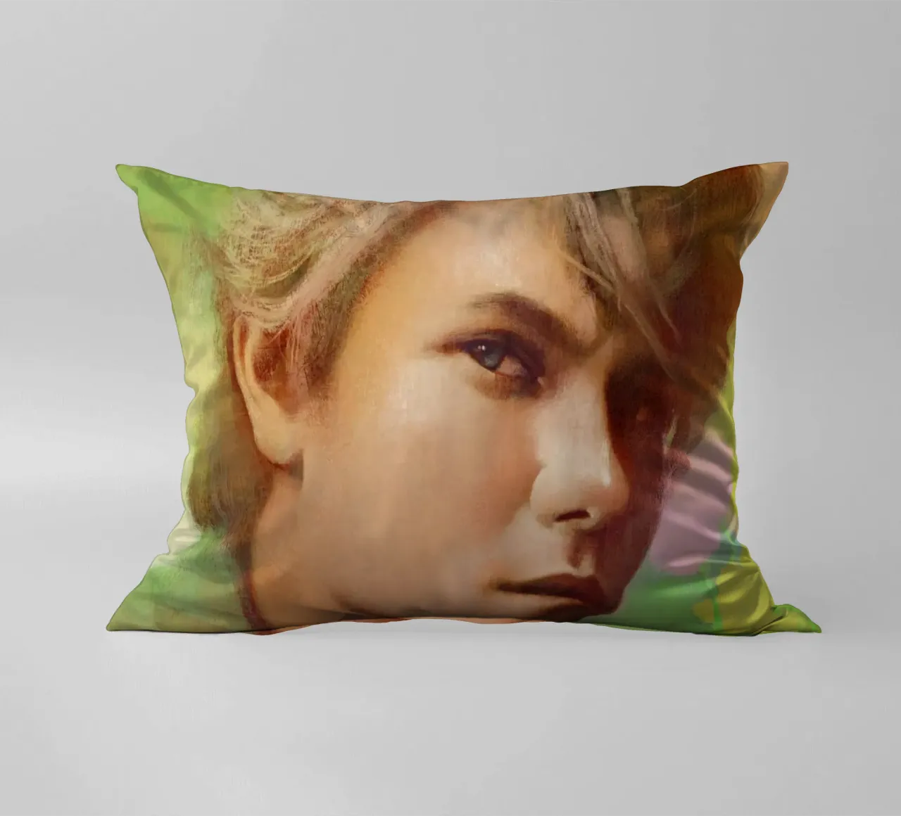 River Phoenix - Ribelle gentile cuscino da Artascy Art