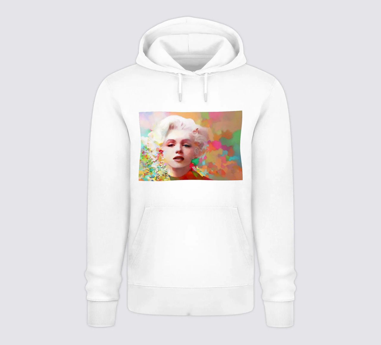 Marilyn Monroe - Stella fragile felpa con cappuccio da Artascy Art