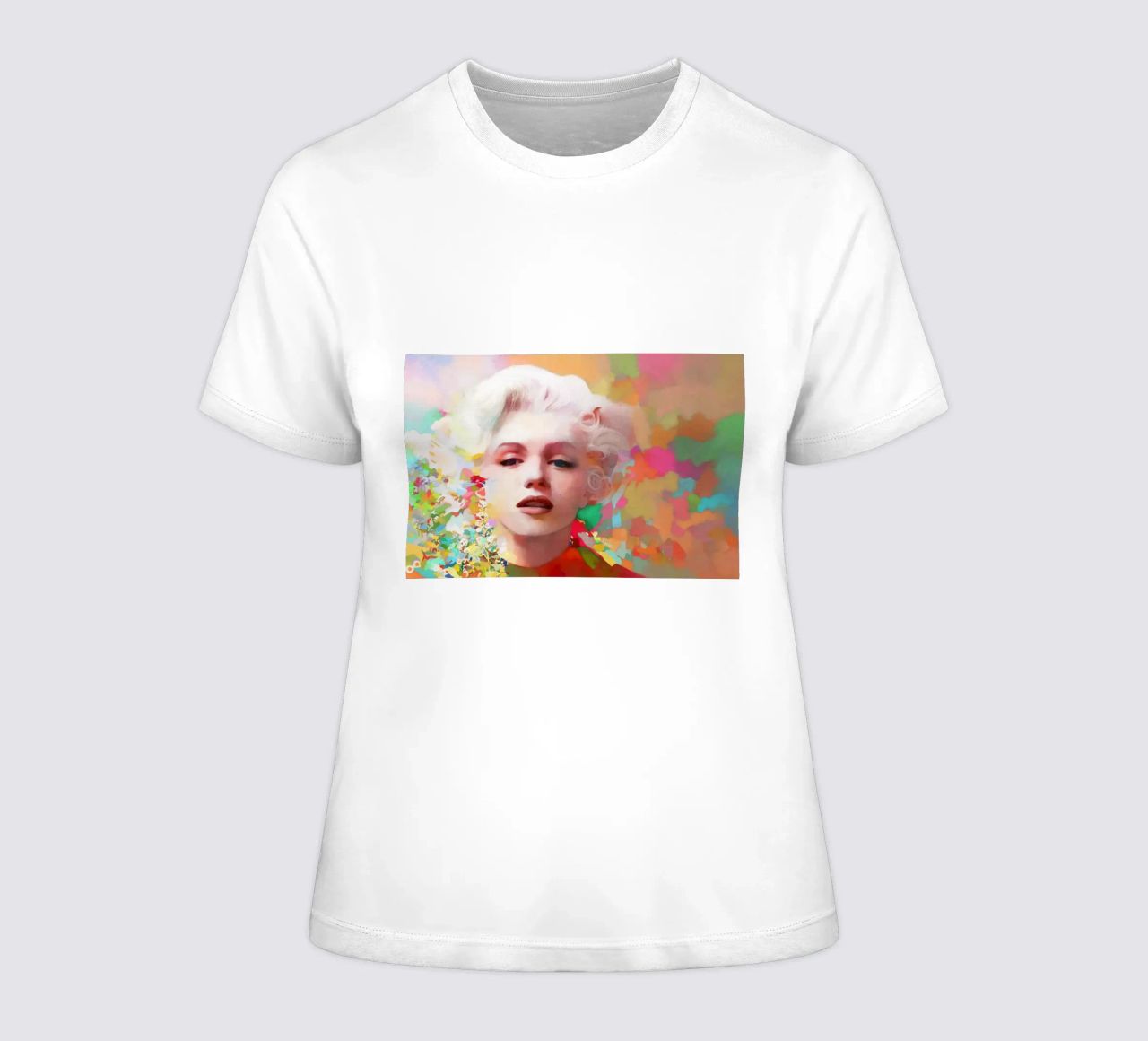 Marilyn Monroe - Stella fragile t-shirt da donna da Artascy Art