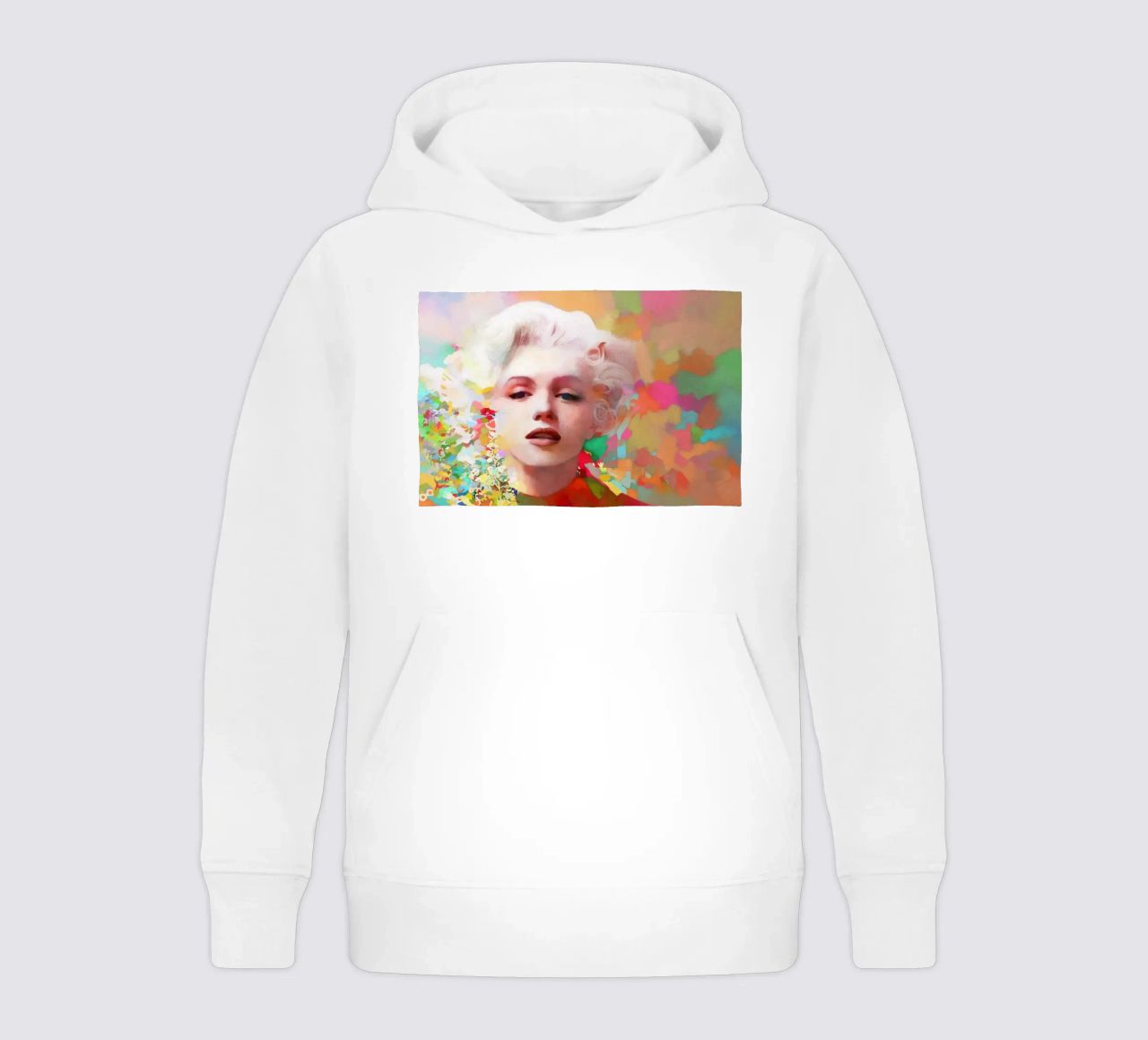 Marilyn Monroe - Stella fragile felpa bambino con cappuccio da Artascy Art