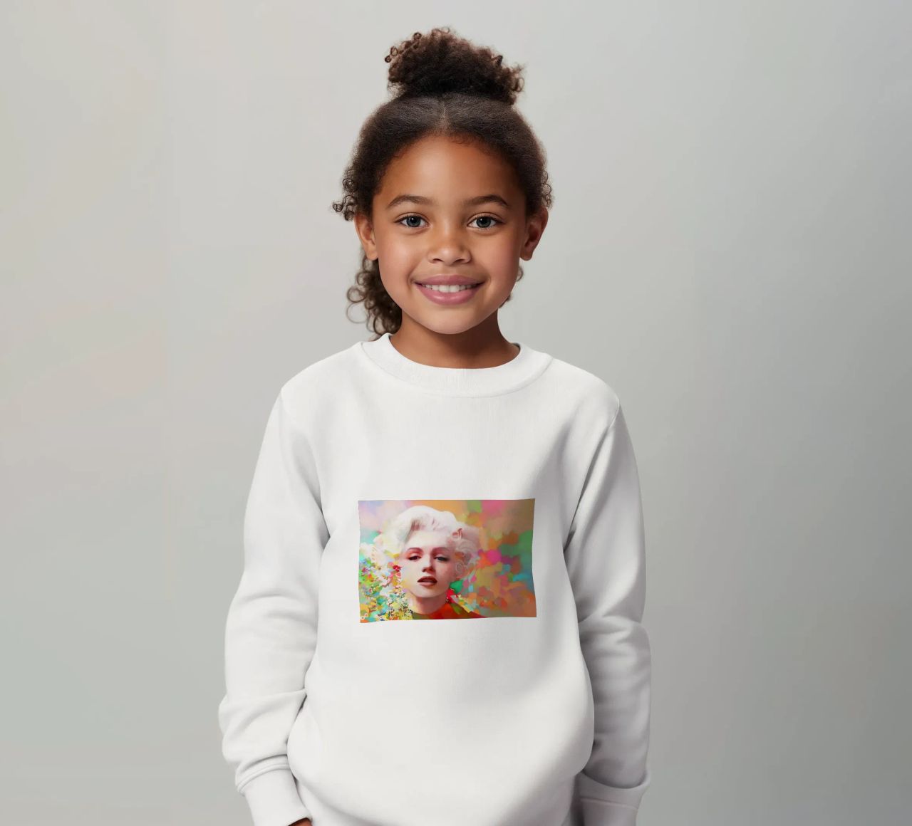Marilyn Monroe - Stella fragile felpa bambino da Artascy Art
