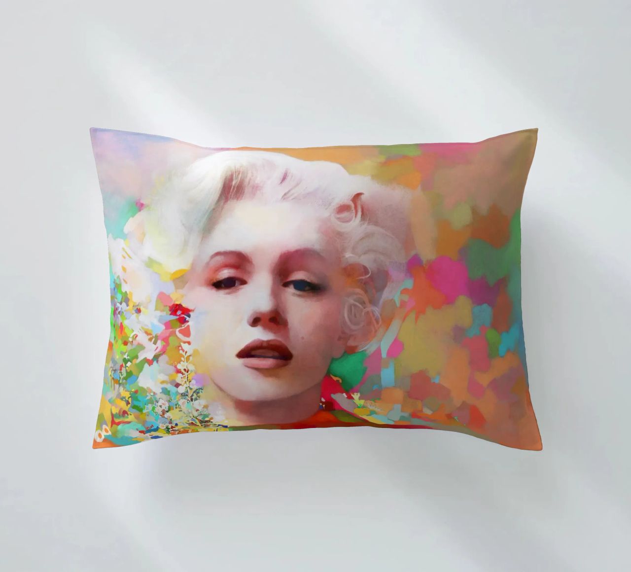 Marilyn Monroe - Stella fragile cuscino da Artascy Art