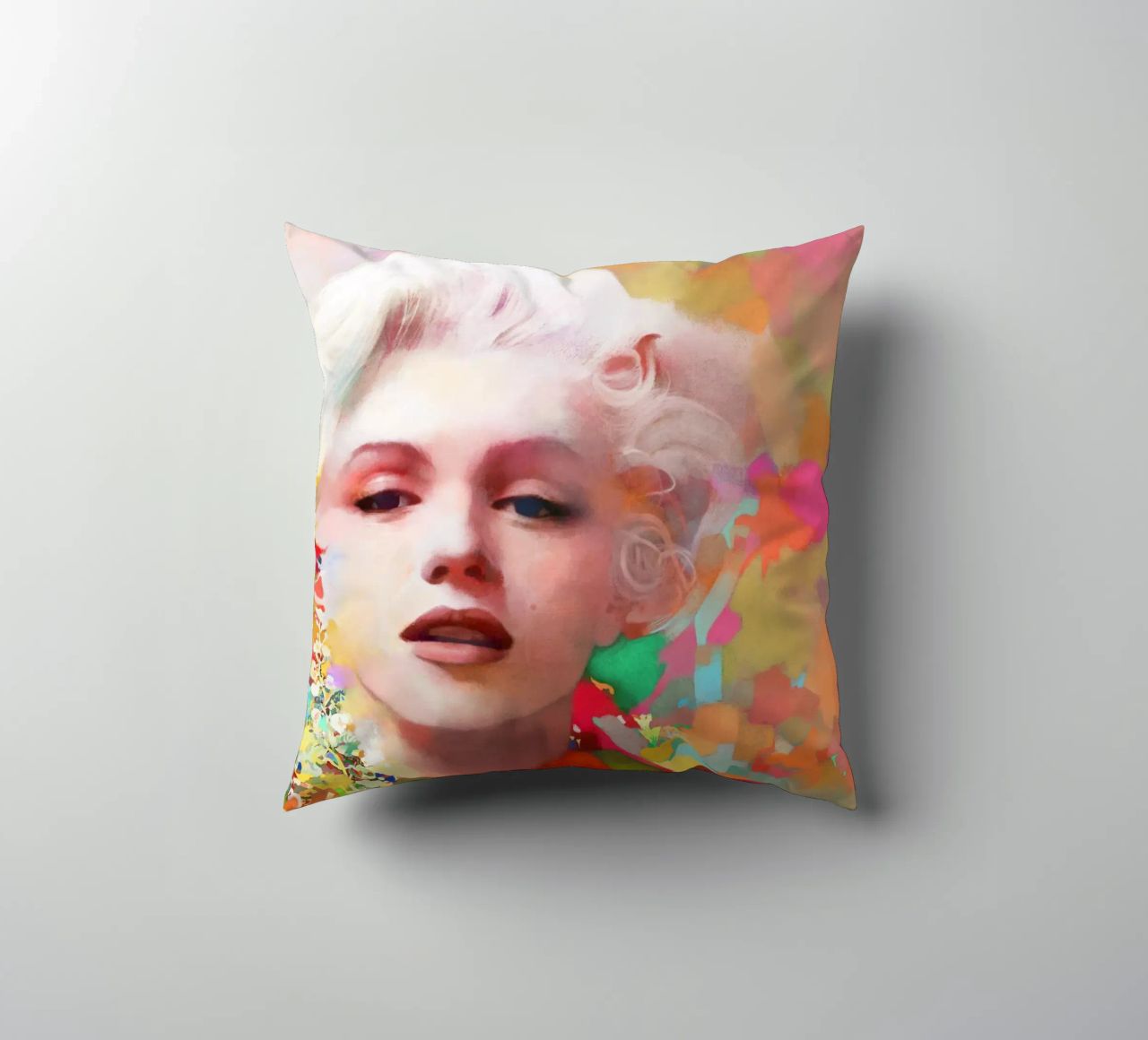Marilyn Monroe - Stella fragile cuscino da Artascy Art
