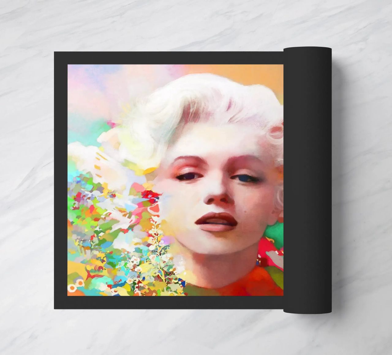 Marilyn Monroe - Stella fragile zerbino da Artascy Art