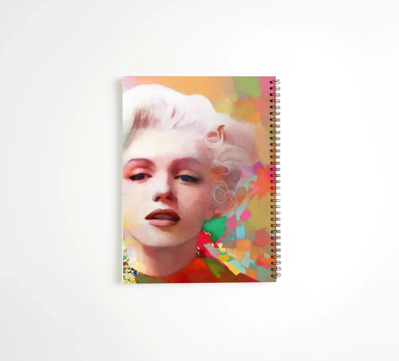 Marilyn Monroe - Stella fragile diario ad anelli da Artascy Art