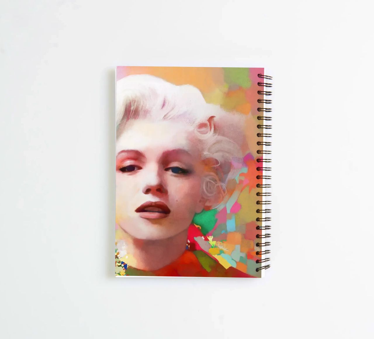 Marilyn Monroe - Stella fragile diario ad anelli da Artascy Art