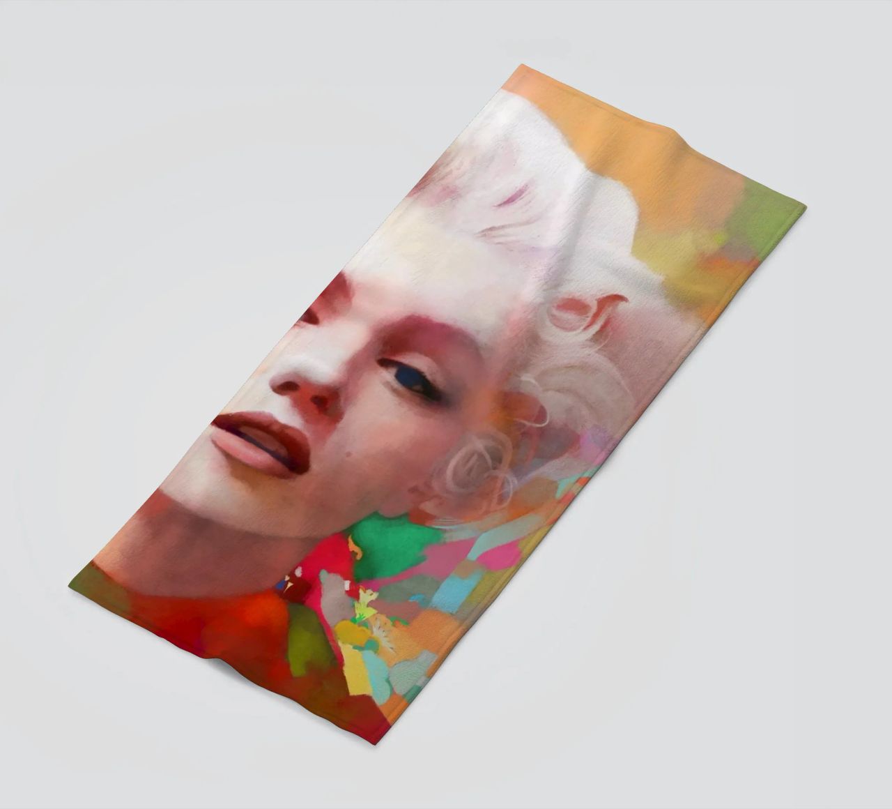 Marilyn Monroe - Stella fragile telo mare da Artascy Art
