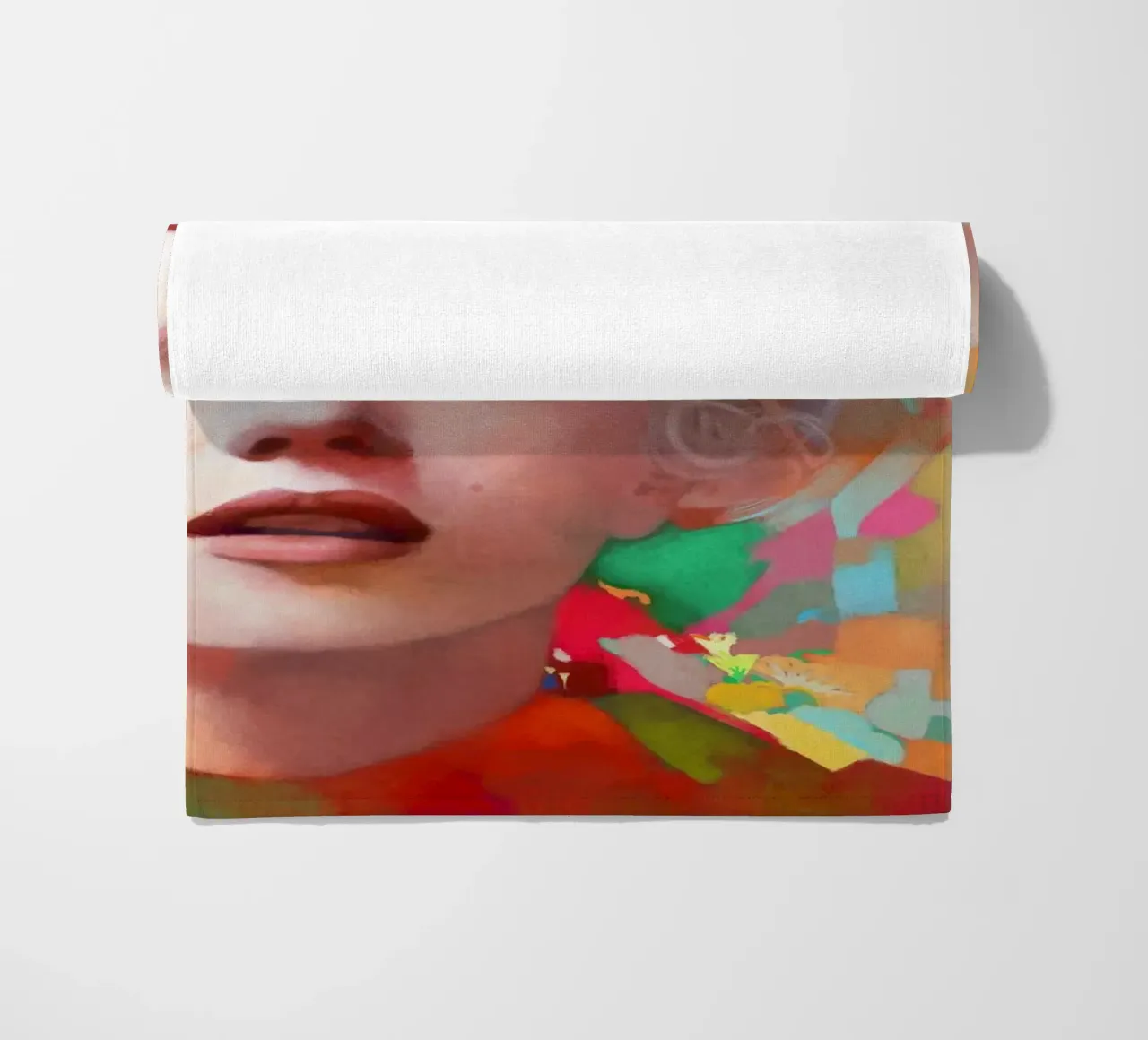 Marilyn Monroe - Estrella frágil toalla de playa de Artascy Art