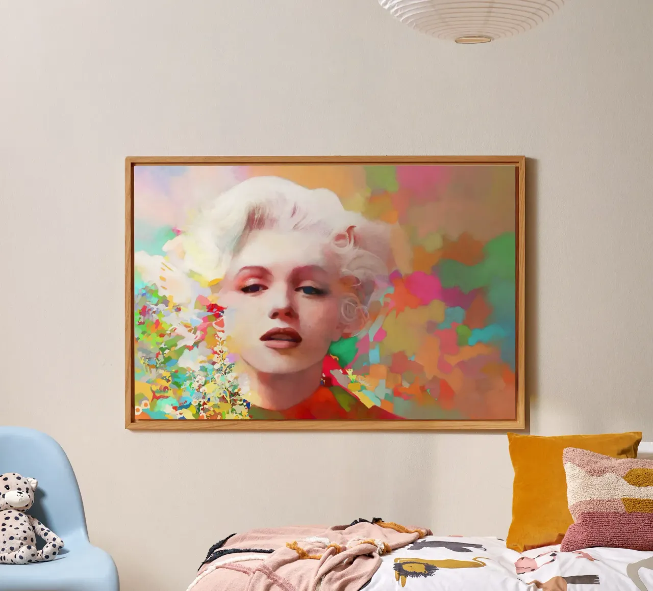 Marilyn Monroe - Stella fragile pannello forex da Artascy Art