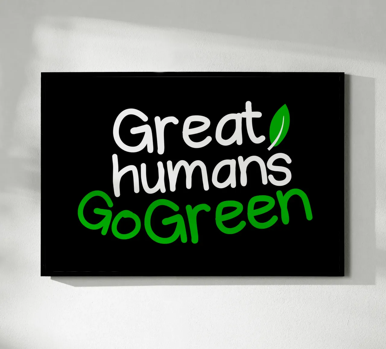 Great humans go green carta hahnemühle da greencitiesmovement