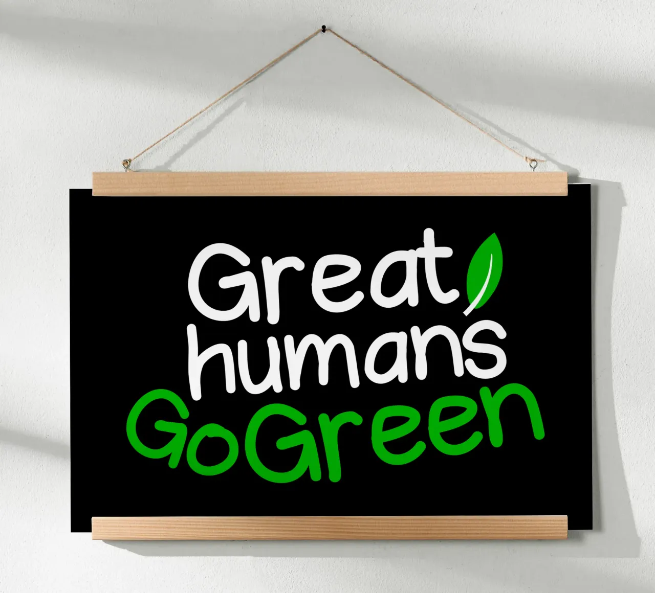Great humans go green carta hahnemühle da greencitiesmovement