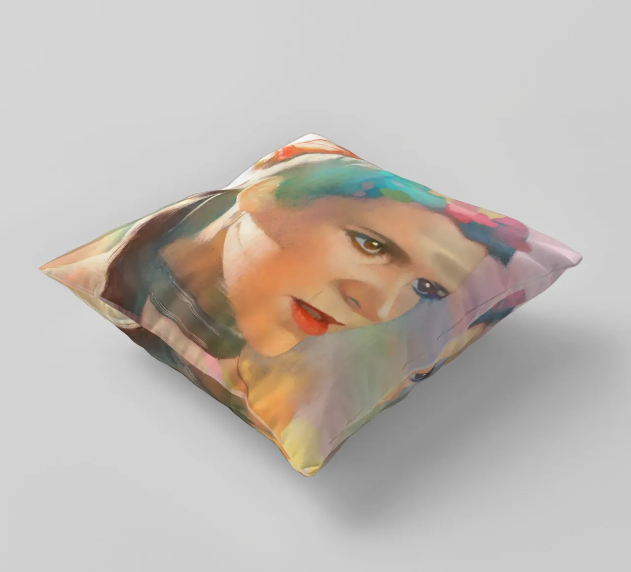 Carrie Fisher - Una fiera resilienza cuscino da Artascy Art