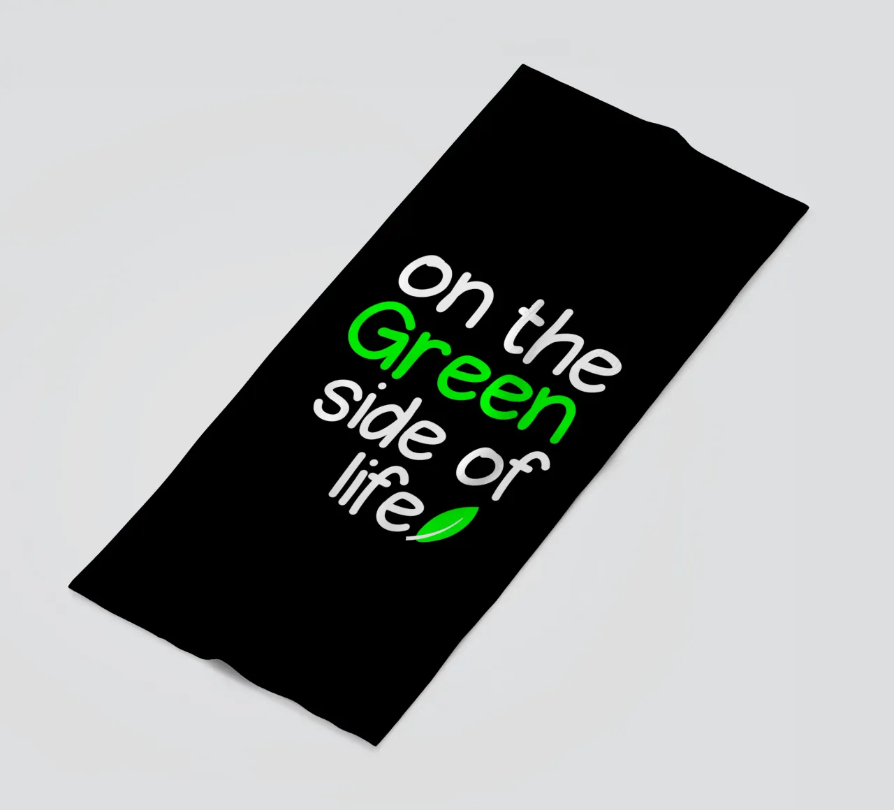 On the green side of life telo mare da greencitiesmovement