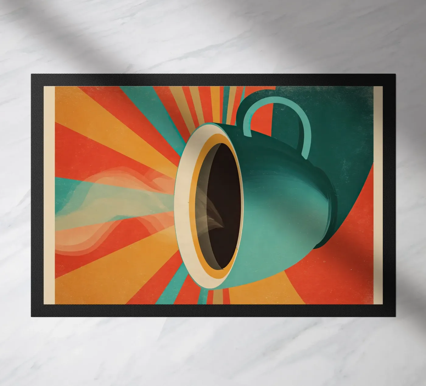 Coffee Cup doormat by Hugo