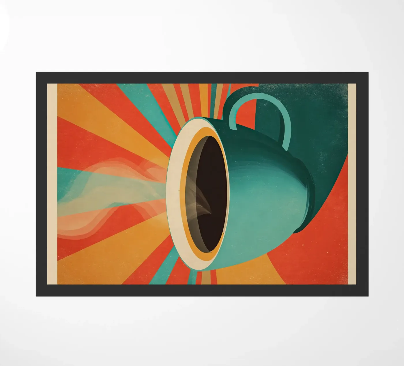 Coffee Cup doormat by Hugo