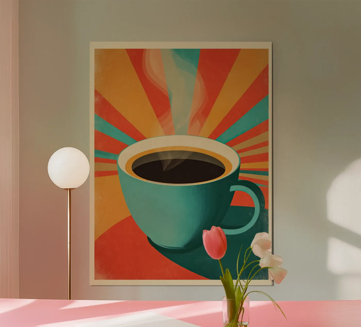 Coffee Cup poster by Hugo