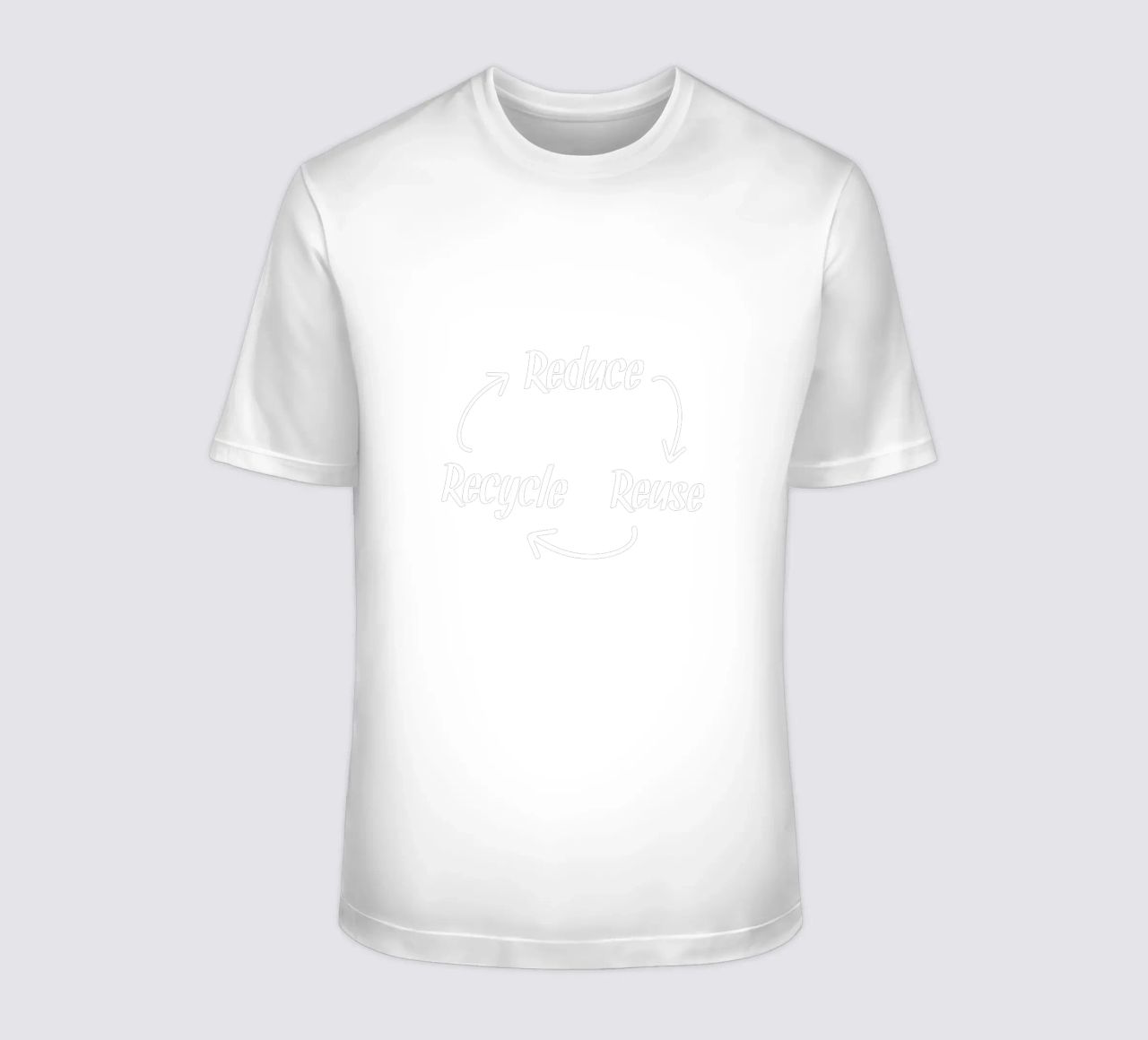 Reduce reuse recycle t-shirt da greencitiesmovement