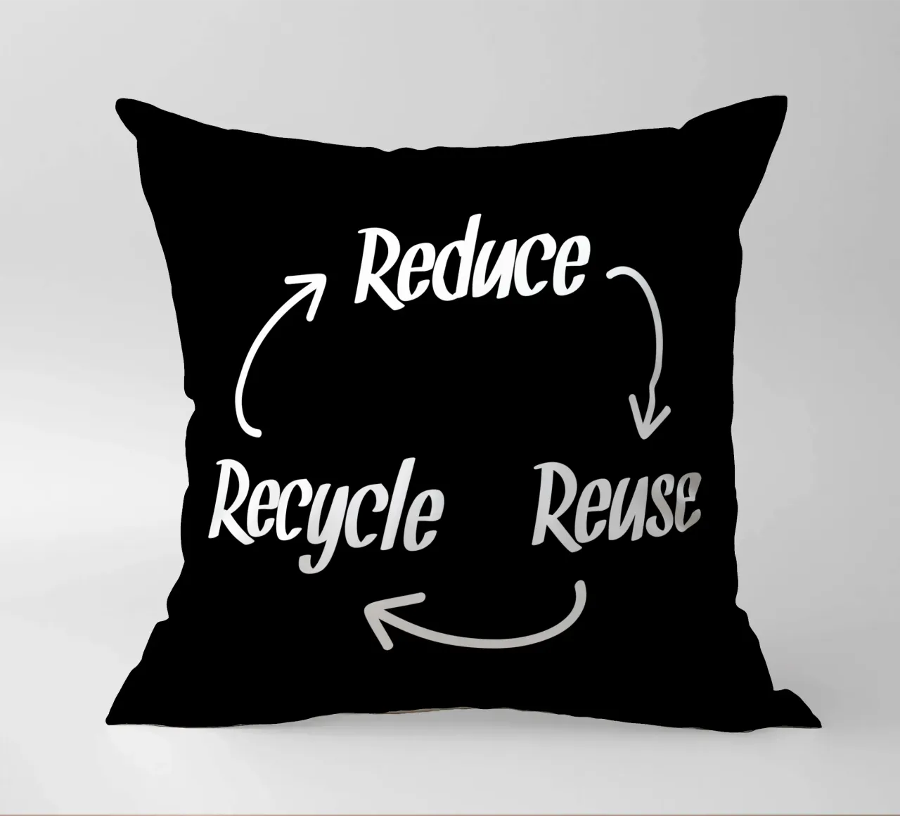 Reduce reuse recycle Kissen von greencitiesmovement
