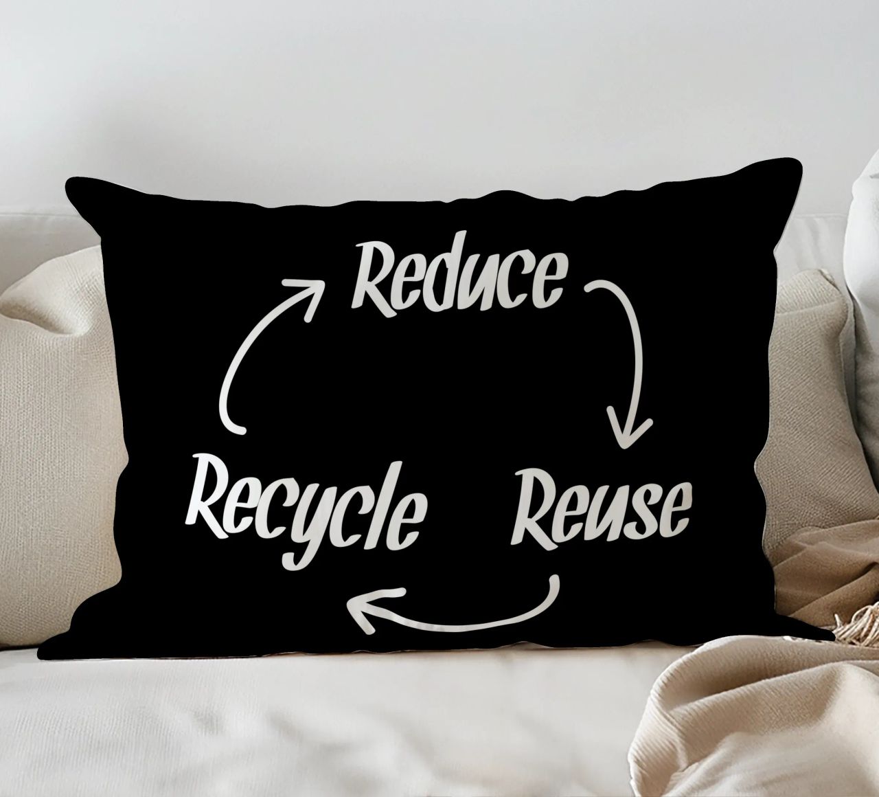 Reduce reuse recycle cuscino da greencitiesmovement