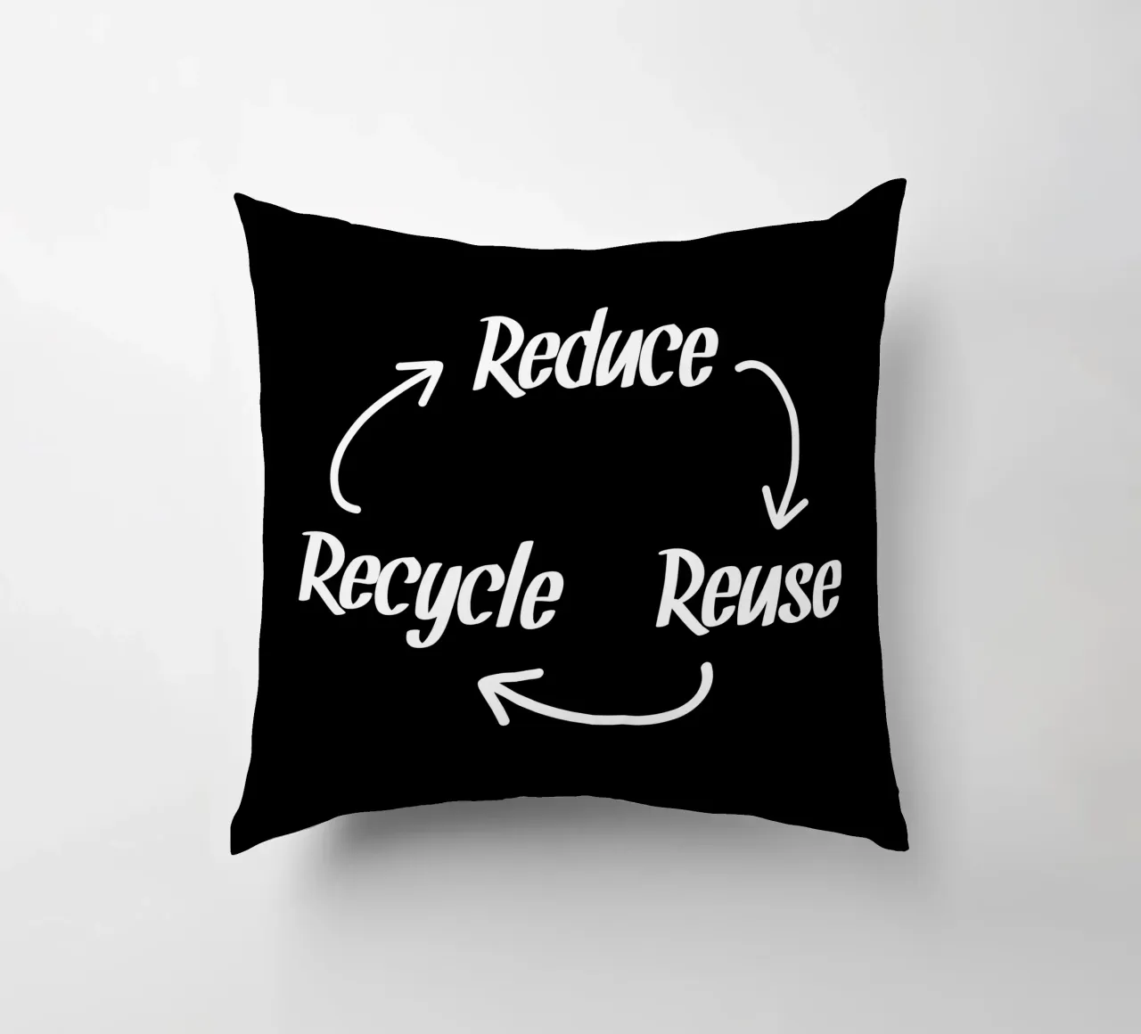 Reduce reuse recycle Kissen von greencitiesmovement