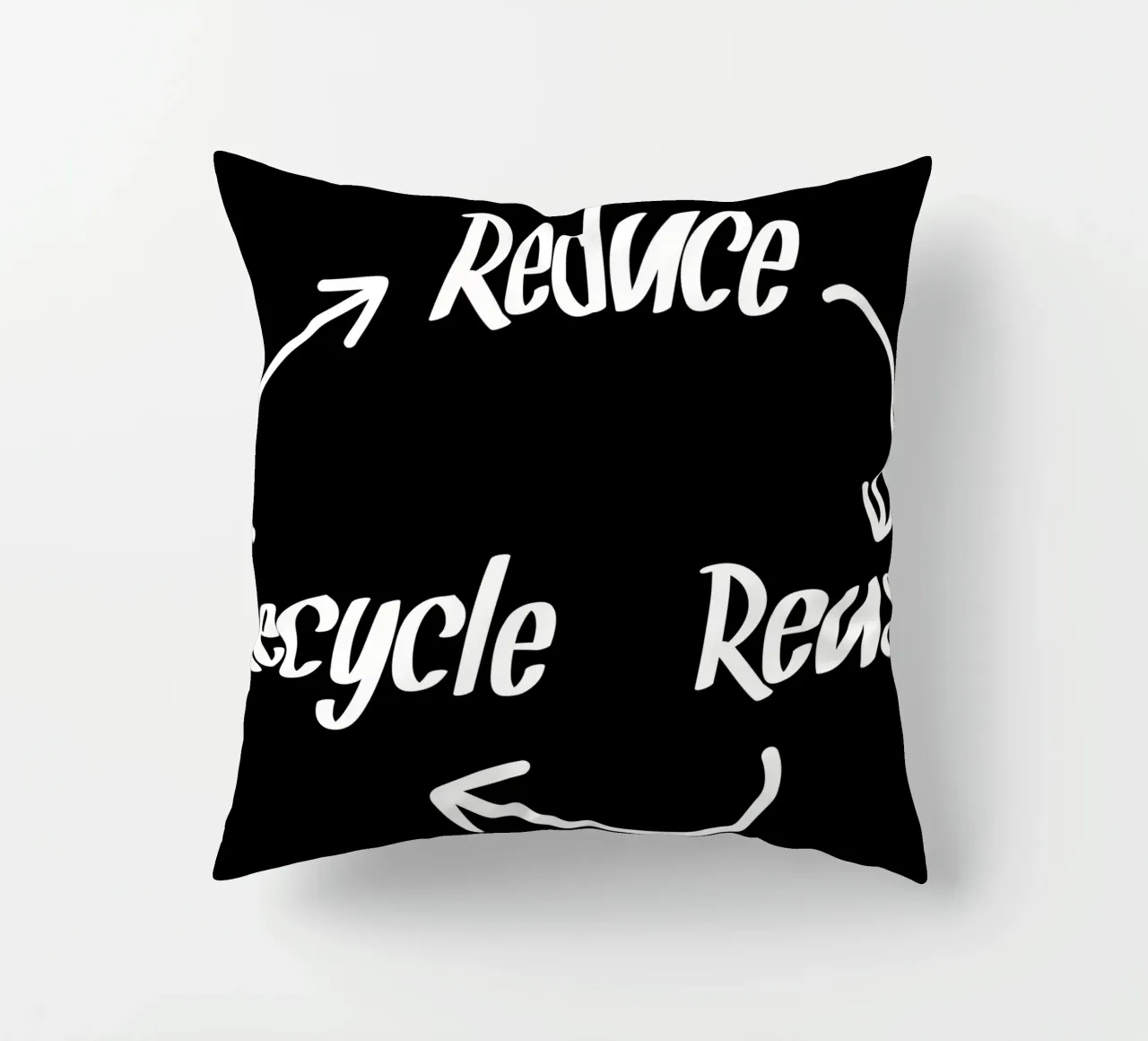 Reduce reuse recycle Kissen von greencitiesmovement