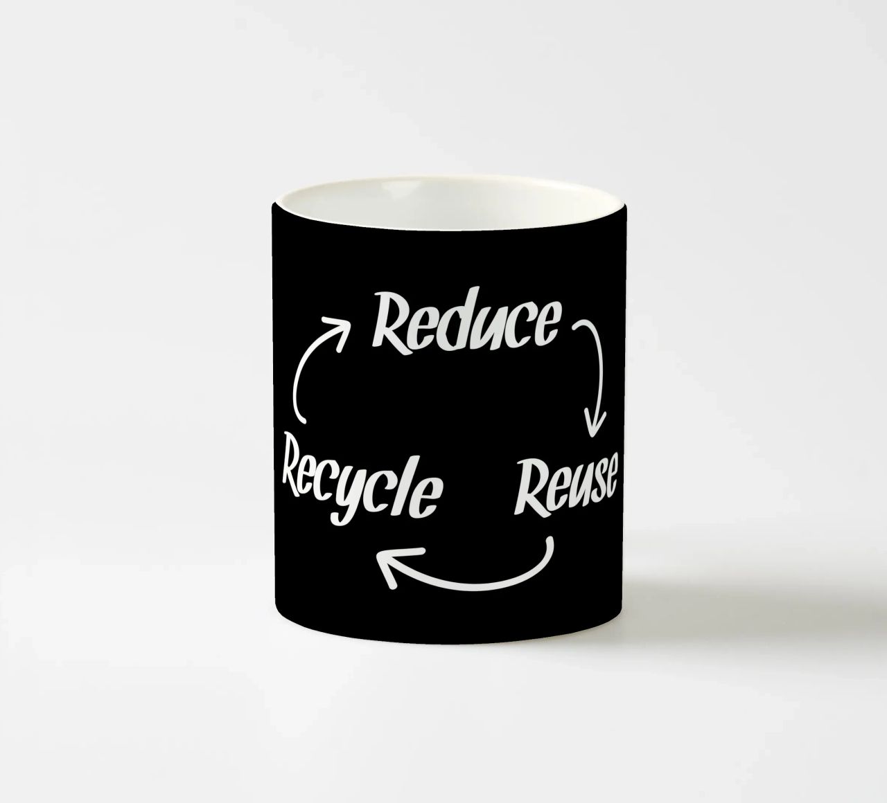 Reduce reuse recycle tazza in ceramica da greencitiesmovement