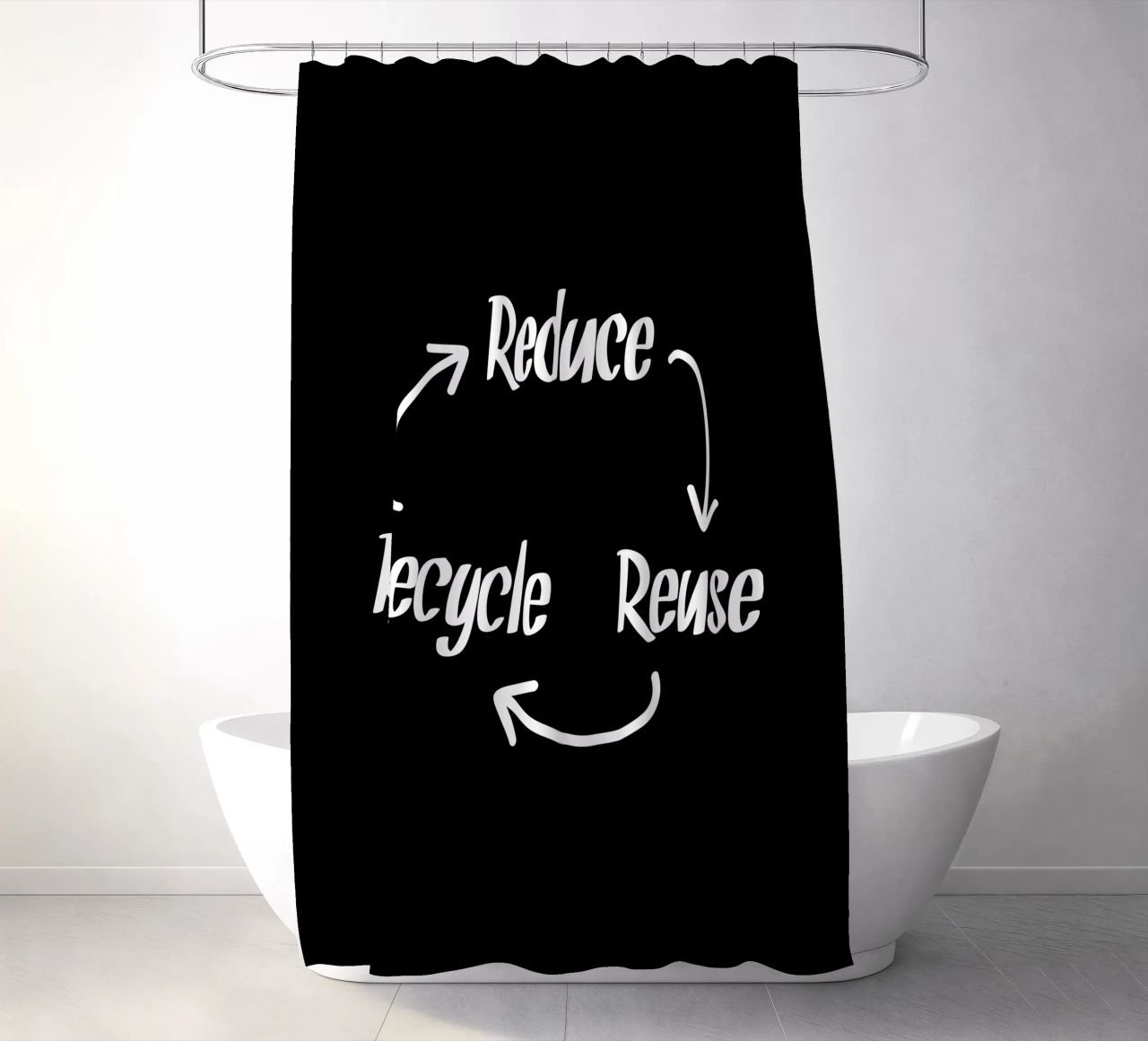 Reduce reuse recycle tenda da doccia da greencitiesmovement