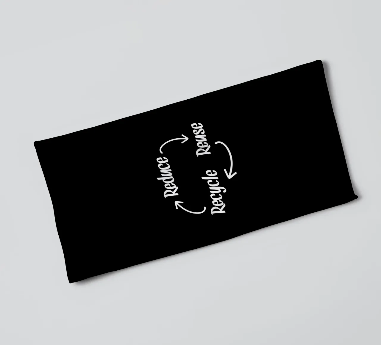 Reduce reuse recycle Handtuch von greencitiesmovement